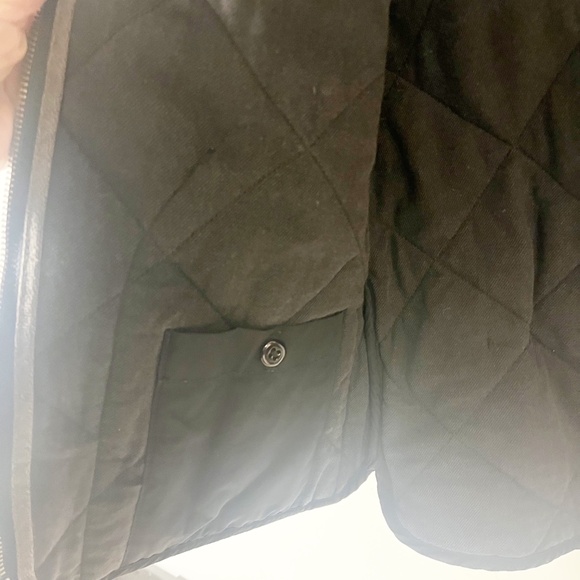 J. Crew Sussex Walker Quilted Vest Men Medium Blue Primaloft Insulated Full Zip - Picture 4 of 9